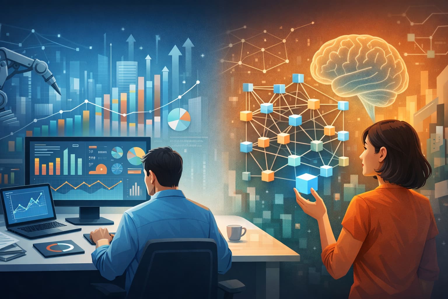 Two Types of People in AI: Metric Chasers and Structure Thinkers